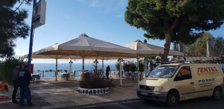 Ομπρέλες σε χώρους πελατών μας – φωτογραφία 13