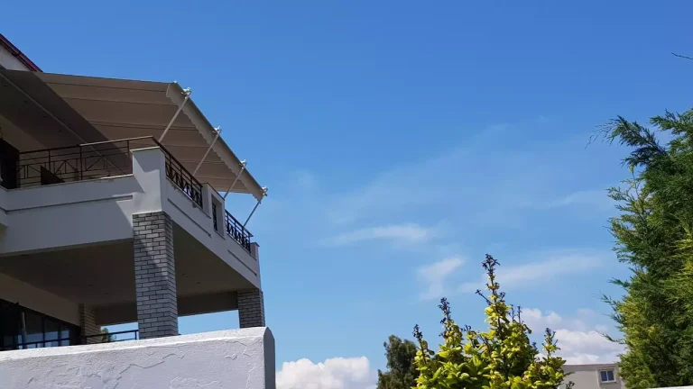 Δείτε έργα μας – Τέντες με αντιρίδες και κολώνες – φωτογραφία 4