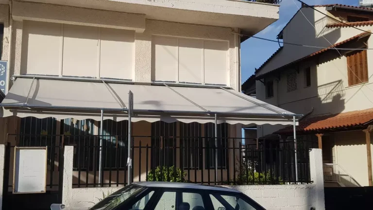Δείτε έργα μας – Τέντες με αντιρίδες και κολώνες – φωτογραφία 6